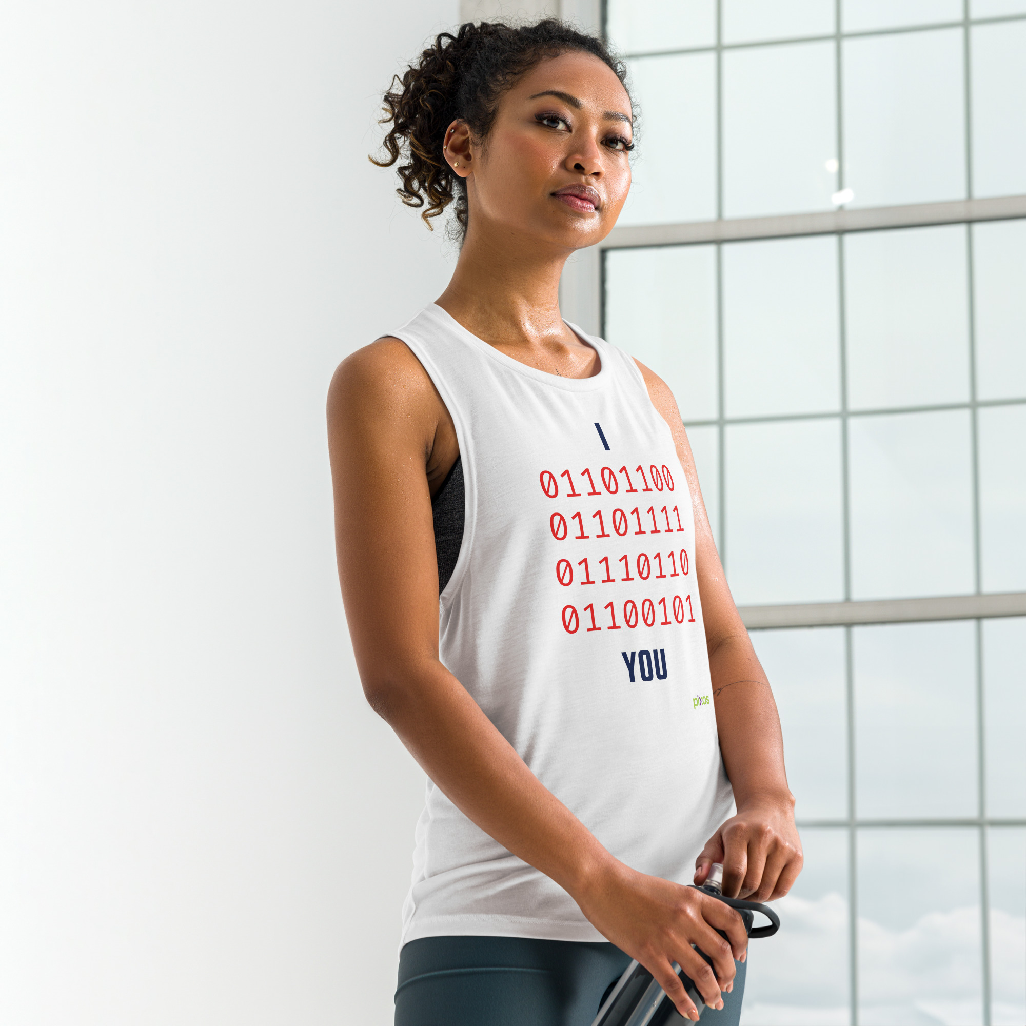 Camiseta sin mangas para mujer