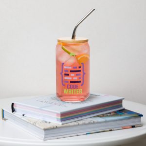 Vaso con forma de lata