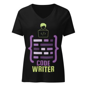 Camiseta suelta mujer cuello v